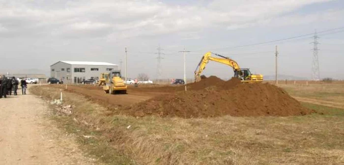 Lucrările au început astăzi. Foto:Simona Suciu