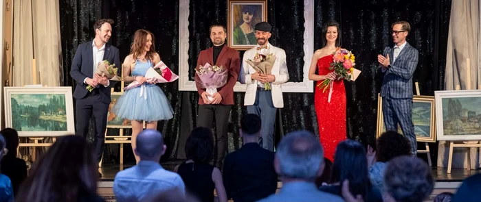Dinu Maxer joacă în Crimă la cină 2, la Teatrul Elisabeta foto: Arhivă personală 