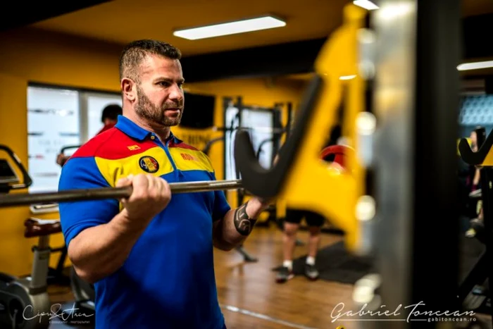 Gabriel Toncean continuă să facă sport, zi de zi