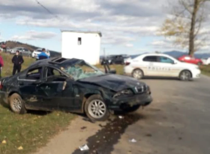 Accidentul a avut loc în comuna Bughea de Jos  Foto: IPJ Argeş