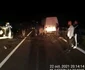 Accident rutier pe Valea Oltului cu cinci spanioli încarceraţi la Robeşti - Câineni pe DN 7 Foto Adevărul