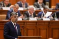 Ședința plenului reunit al Parlamentului României, în care Camera Deputaților și Senatul României votează pentru învestirea guvernului Marcel Ciolacu, în București. FOTO Inquam Photos / George Călin