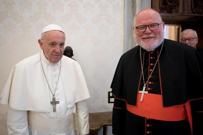 Papa Francisc şi cardinaul Reinhard Marx