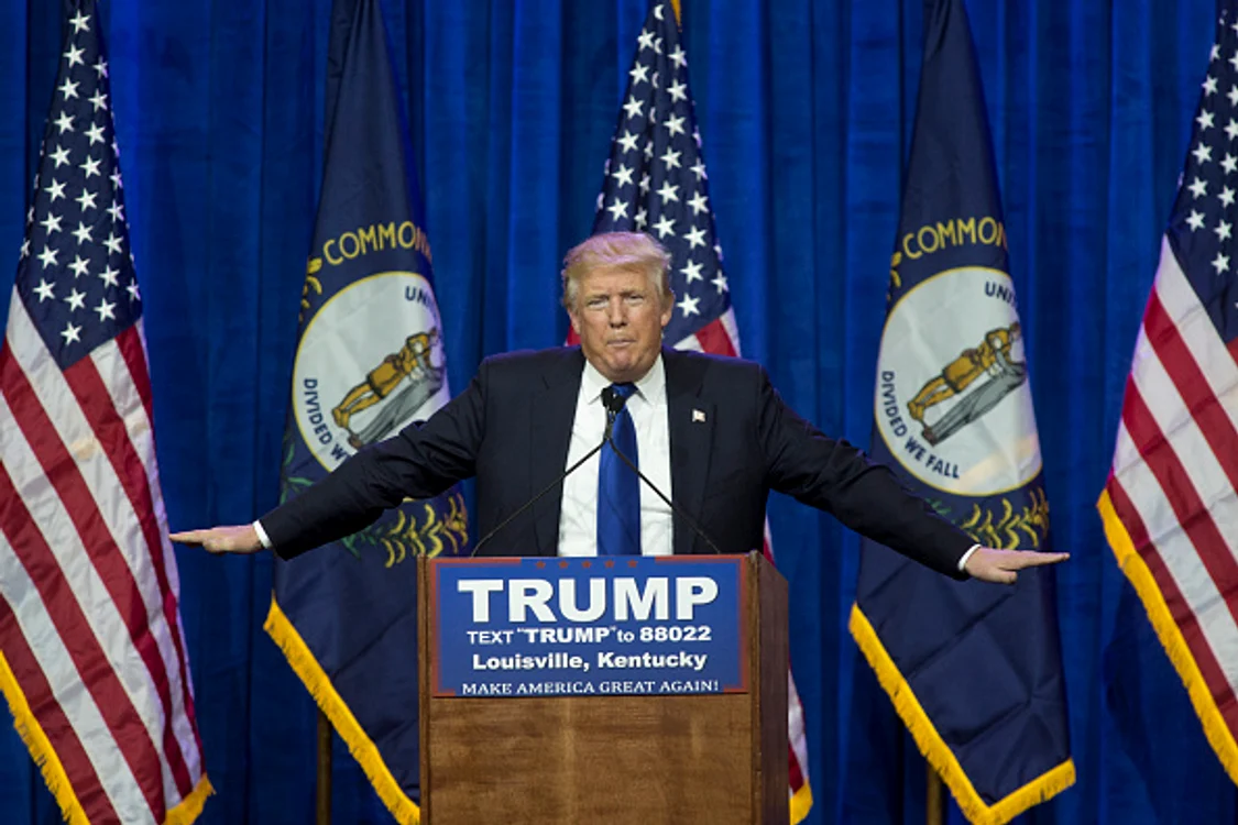 Donald Trump a obţinut cele mai multe voturi din partea RepublicanilorFoto Getty