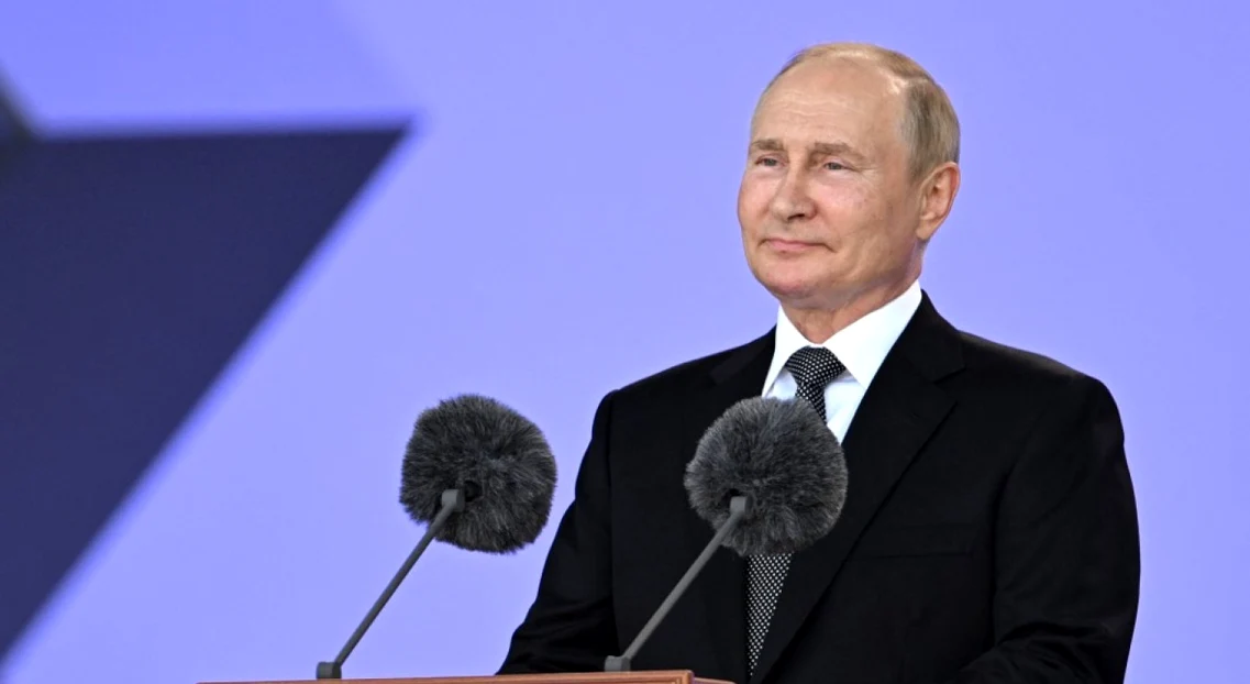 Vladimir Putin vorbește despre o doctrină externă bazată pe Lumea rusă FOTO EPA EFE
