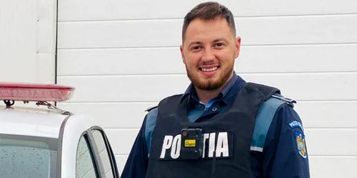 politist alba salvare accident