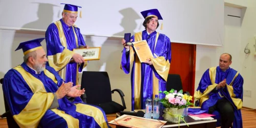 Mircea Cărtărescu - Doctor Honoris Causa la Universitatea Ovidius Constanţa Sursa UOC
