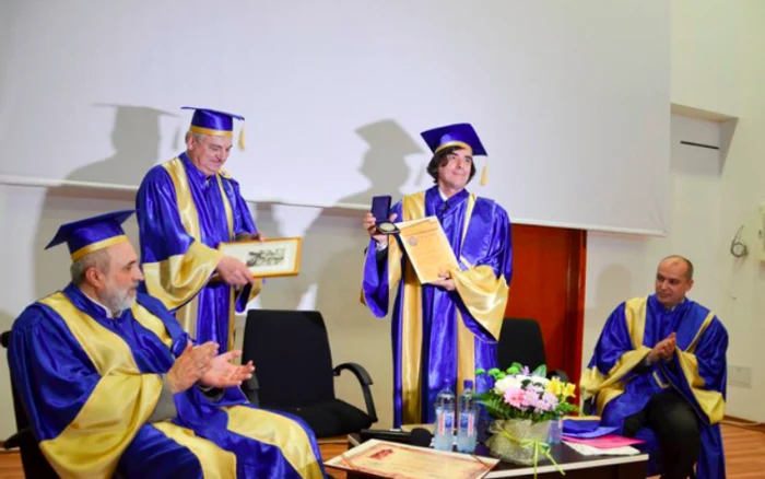 Mircea Cărtărescu - Doctor Honoris Causa la Universitatea Ovidius Constanţa Sursa UOC