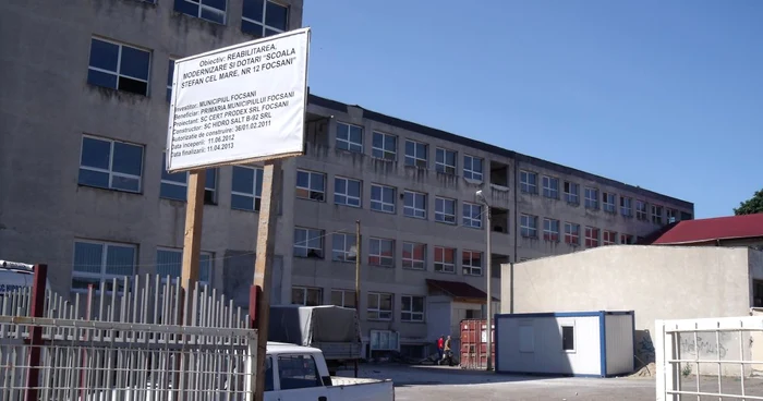Şcoala Ştefan cel Mare se află în proces de reabilitare