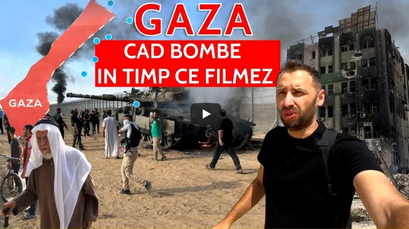Cosmin Avram în iadul din Gaza