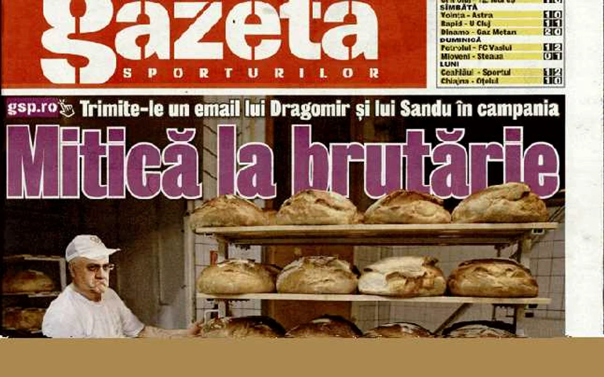 "Gazeta Sporturilor" a fost vândută de Ringier în anul 2000 trustului Intact FOTO paginademedia.ro