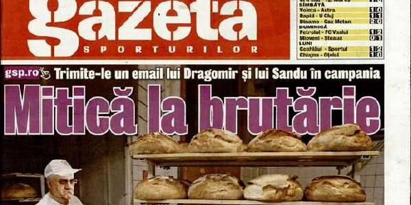 Gazeta Sporturilor FOTO paginademedia.ro