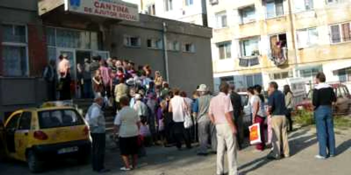 Coadă la ajutoarele UE