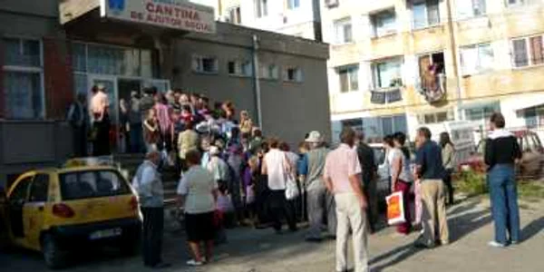 Coadă la ajutoarele UE