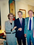 Regina Sofia, Regele Juan Carlos, Margareta, Regele Mihai și Regina Ana la Madrid, Palatul Zarzuela, 2002   Casa Regală română jpeg
