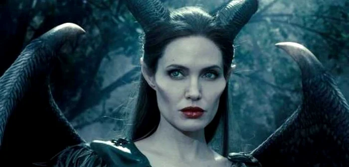 Angelina Jolie joacă rolul eroinei negative Maleficent din filmul cu acelaşi nume FOTO Disney