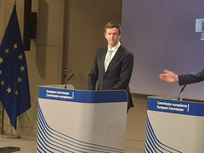 Olof Gill, purtător de cuvânt al Comisiei pentru securitate economică și comerț. FOTO: R.F.