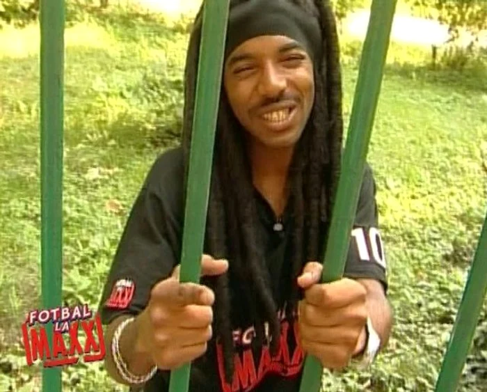 Malonga Parfait, pe vremea când realiza emisiuni TV