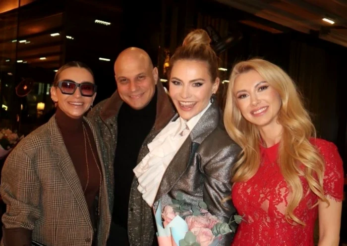 Adina Buzatu a vrut să aibă prietenii aproape de ziua ei. foto: arhiva personala