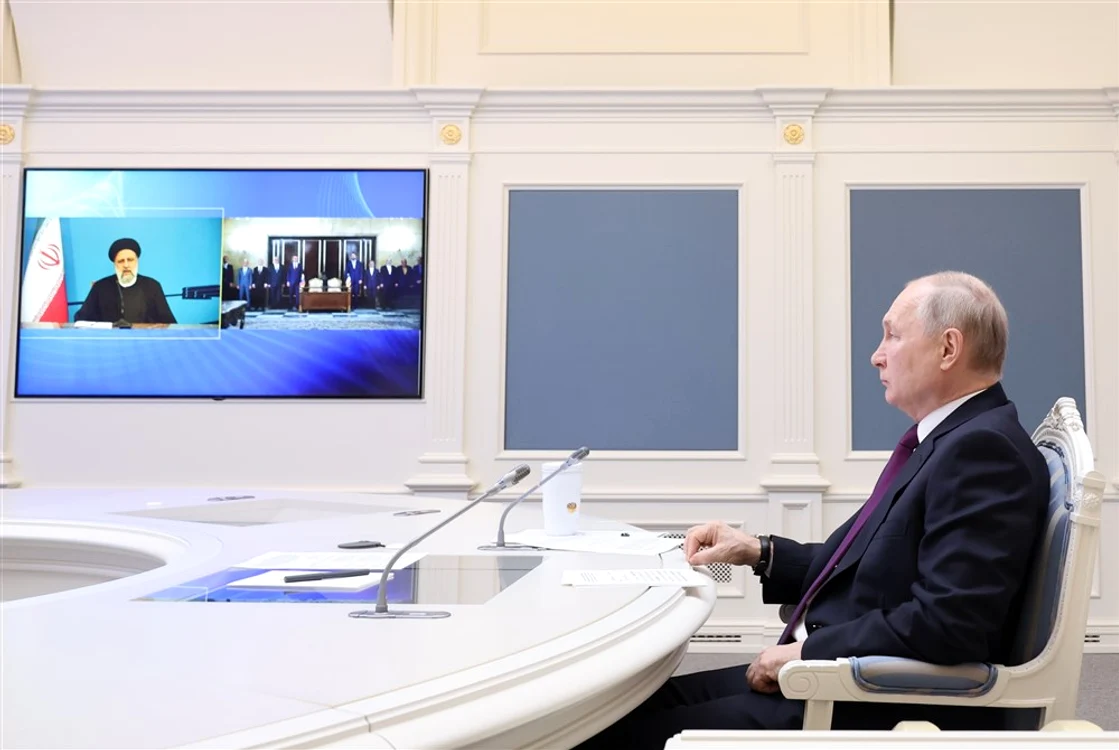 Putin și Raisi au semnat acordul   FOTO EPA EFE