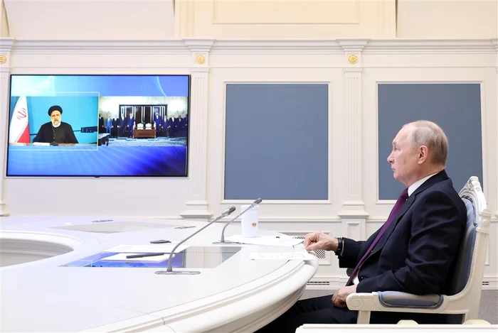 Putin și Raisi au semnat acordul   FOTO EPA EFE