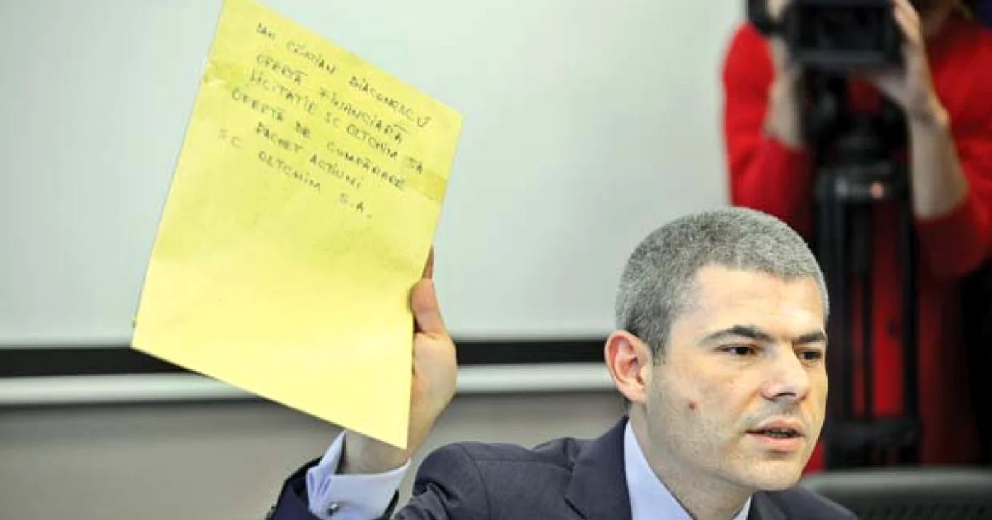 Anul trecut, pe când conducea OPSPI, Remus Vulpescu l-a declarat căştigător al licitaţiei pentru Oltchim pe Dan Diaconescu