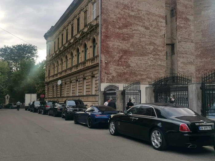 Paranghelie pe strada I.L. Caragiale FOTO Ștefan Both