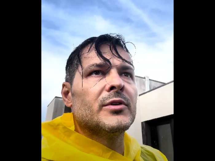 VIDEO Vila lui Liviu Vârciu, inundată de furtuna din București: „A rupt acolo. Aici e taifun”. Andreea Bălan le-a arătat fanilor pagubele din casa ei