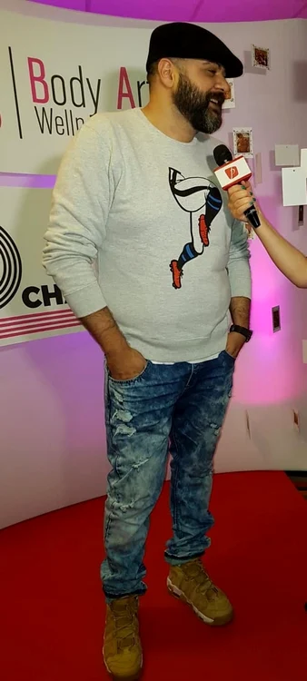 L-am întâlnit pe Grasu XXL la un centru de sănătate și sport