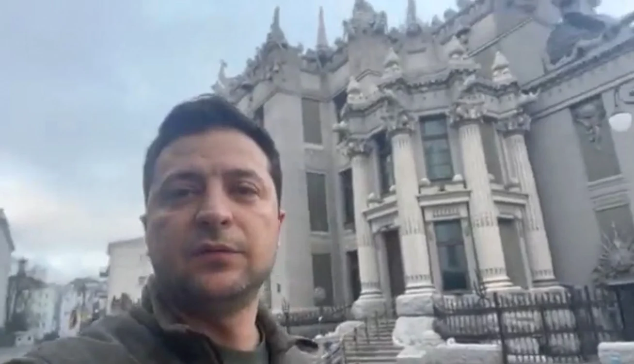 Volodimir Zelenski, preşedintele Ucrainei - arhiva foto