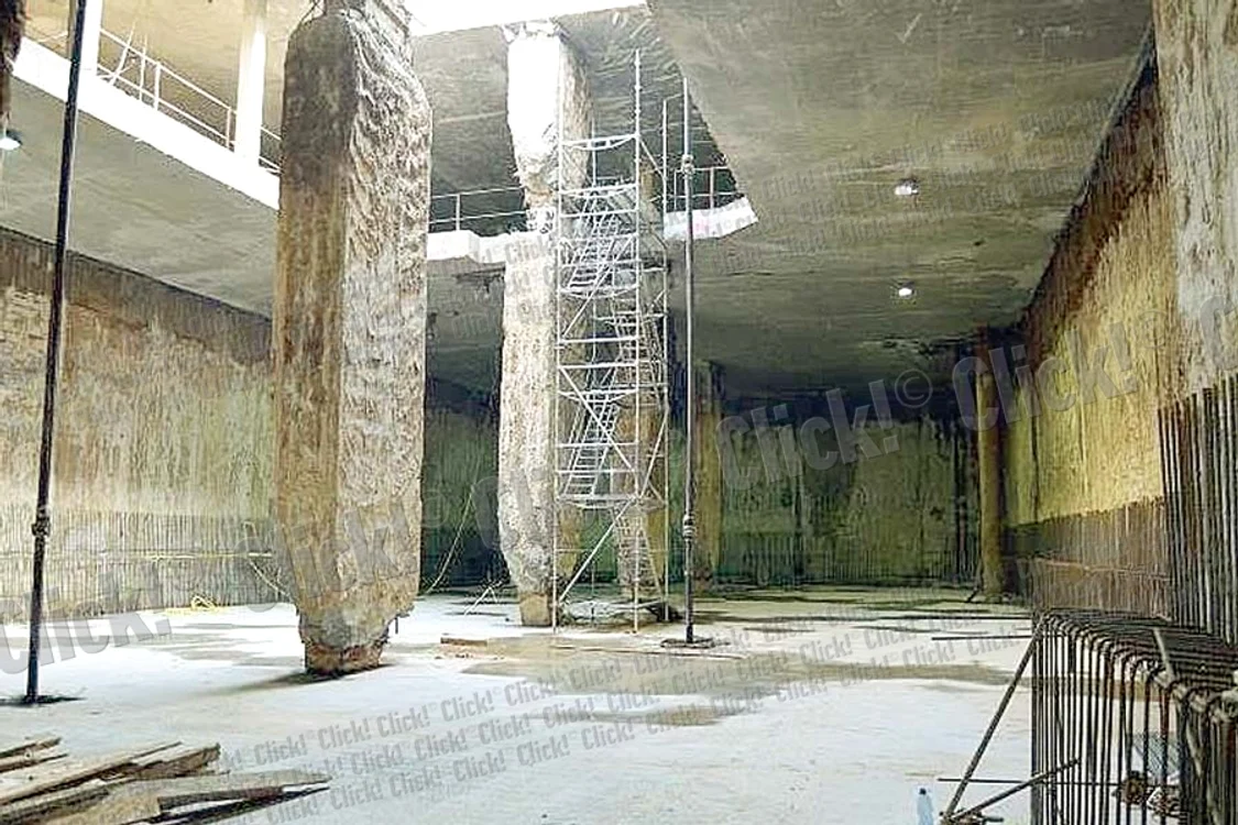 Tunelul de la staţia Academia Militară e gata. Au fost montaţi şi bolţarii (Fotografii: Metrouusor.com/ Roberto Sălceanu)