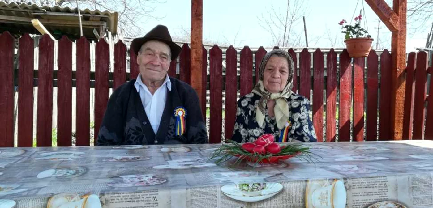Ion Burlacu şi soţia sa FOTO Cosmin Zamfirache