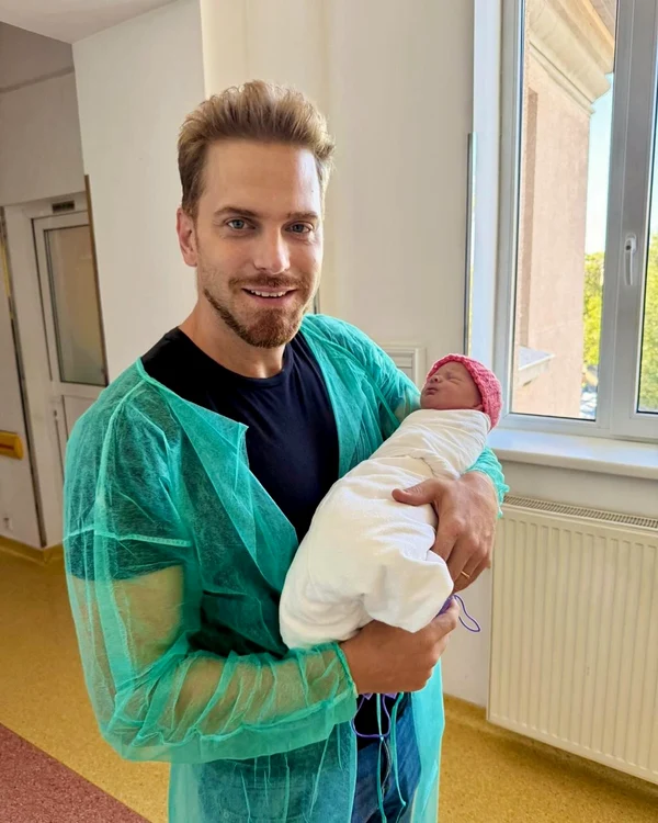 Ilan Laufer, prima imagine cu fiica lui, Eden / Foto: Facebook