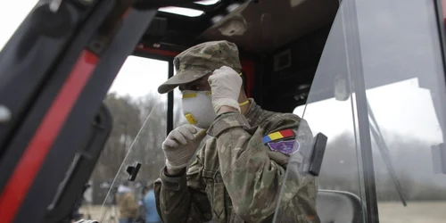 Spital militar ROL 2 - Ana Aslan / FOTO Inquam Photos / Octav Ganea / 20 mar 2020