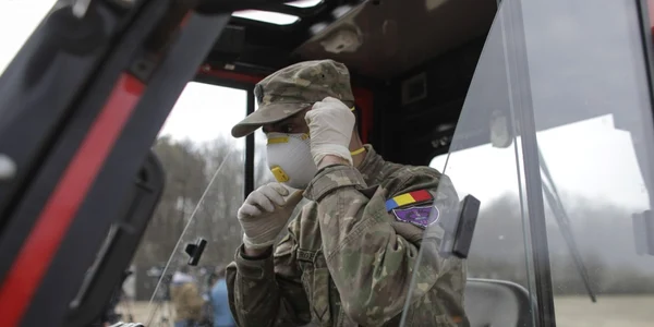 Spital militar ROL 2 - Ana Aslan / FOTO Inquam Photos / Octav Ganea / 20 mar 2020