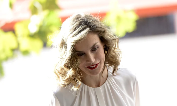 La reine Letizia d'Espagne participe à la journée de la Croix rouge à Madrid jpeg