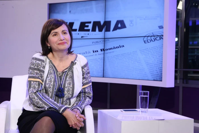 Daniela Vişoianu, preşedinta Federaţiei Coaliţia pentru Educaţie