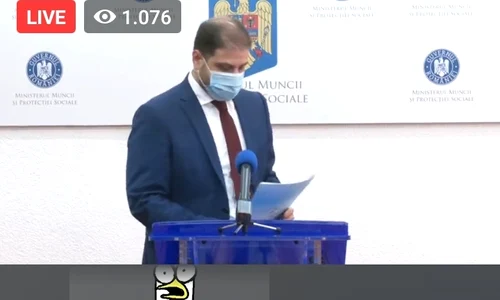 Întrebările legate de lefurile întârziate, dar și altele, au curs și în timp ce Victor Picu, președintele ANOFM, vorbea despre măsurile Guvernului jpeg