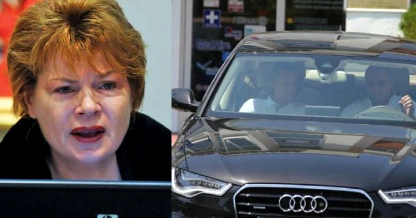 Mona Pivniceru si maşina lui Andrei Năstase