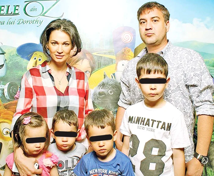 Nicoleta Luciu (37 de ani) are patru copii cu Zsolt Csergo