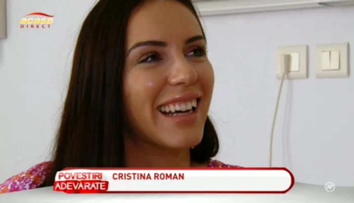 Cristina Roman a mai suferit o intervenţie chirurgicală la nas în urmă cu doi ani