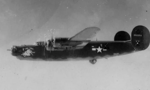 Epava avionului B 24H Liberator, supranumit „Sicriul zburător”, găsită în Italia jpeg