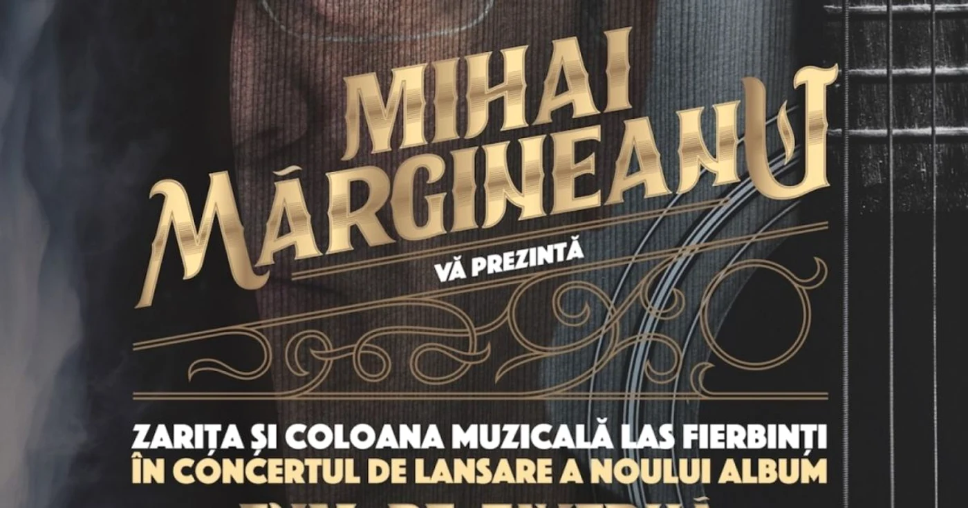 afis concert mihai margineanu foto cat music