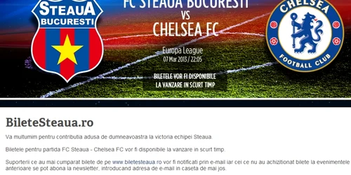 print screen steaua chelsea