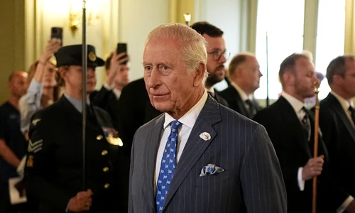 Regele Charles a participat joi la o slujbă, Profimedia jpg