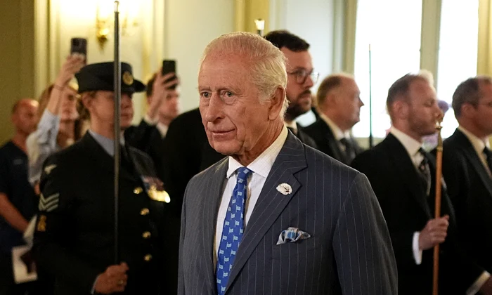 Regele Charles a participat joi la o slujbă, Profimedia jpg