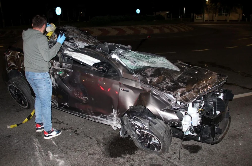 Patru tinere rănite într-un accident la Brăila FOTO: Obiectiv Vocea Brăilei 