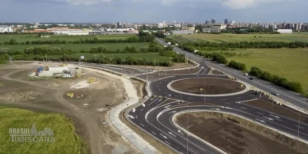 Sens giratoriu pentru Ikea Timişoara
