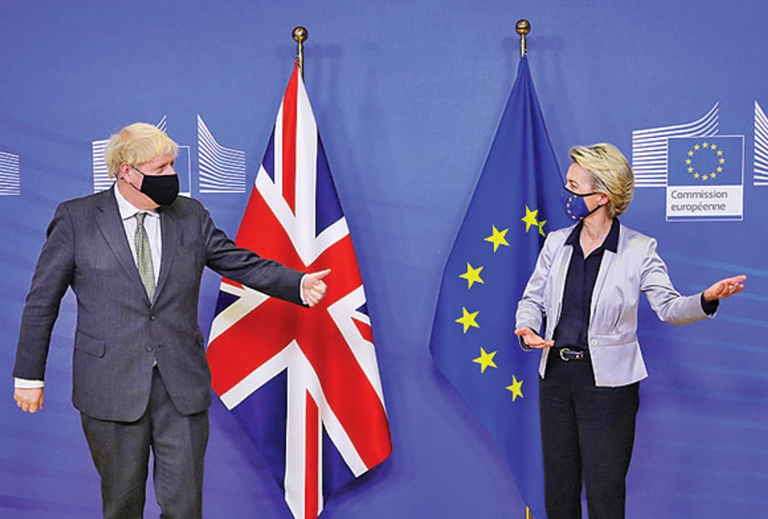 
    Boris Johnson şi Ursula  von der Leyen, la un acord  