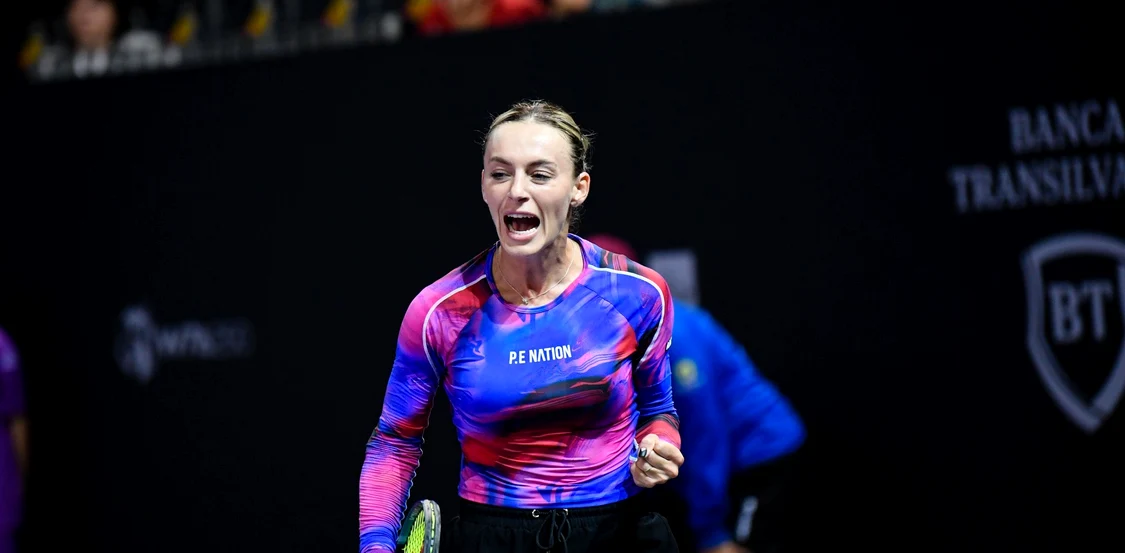 Ana Bogdan a deschis balul cu Slovenia cu un meci spectaculos. Foto Profimedia 